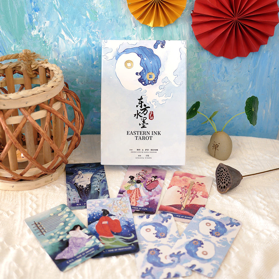 【Oriental Ink Wash Tarot Deck 】