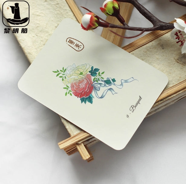 【Oriental Ink Wash Lenormand】