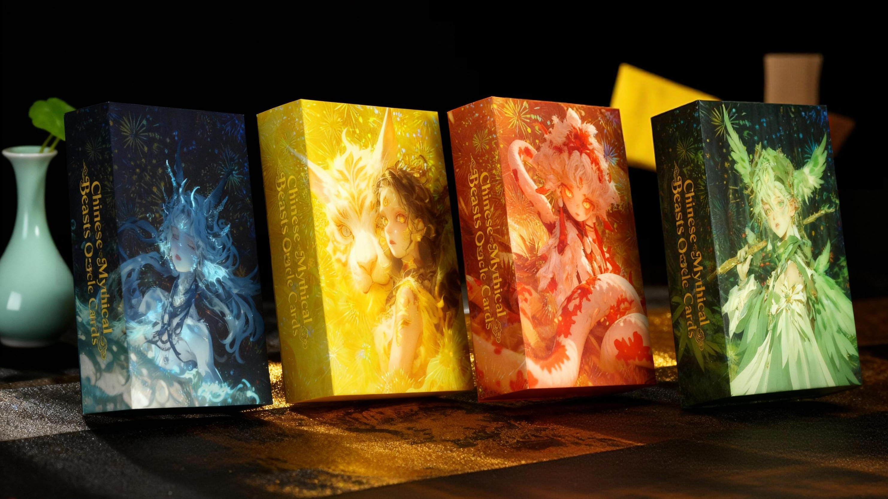 Chinese Divine Beast  Oracle Cards